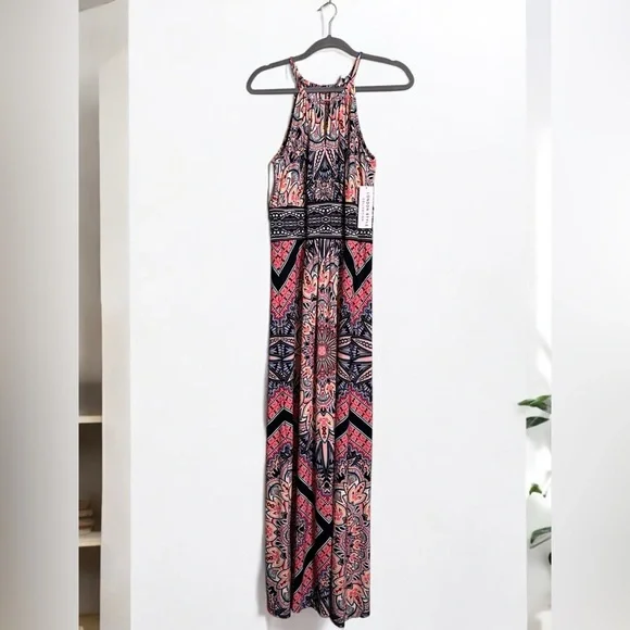London Style Collection Maxi Dress NWT Size 10 - Picture 12 of 13